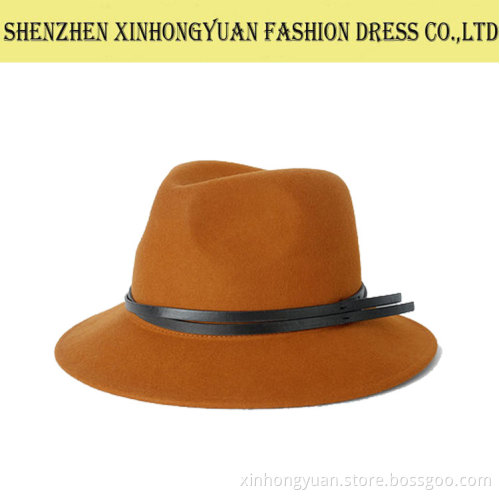 Custom fashion wool felt hats for women